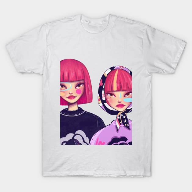 Twins T-Shirt by Alina.soul.notes